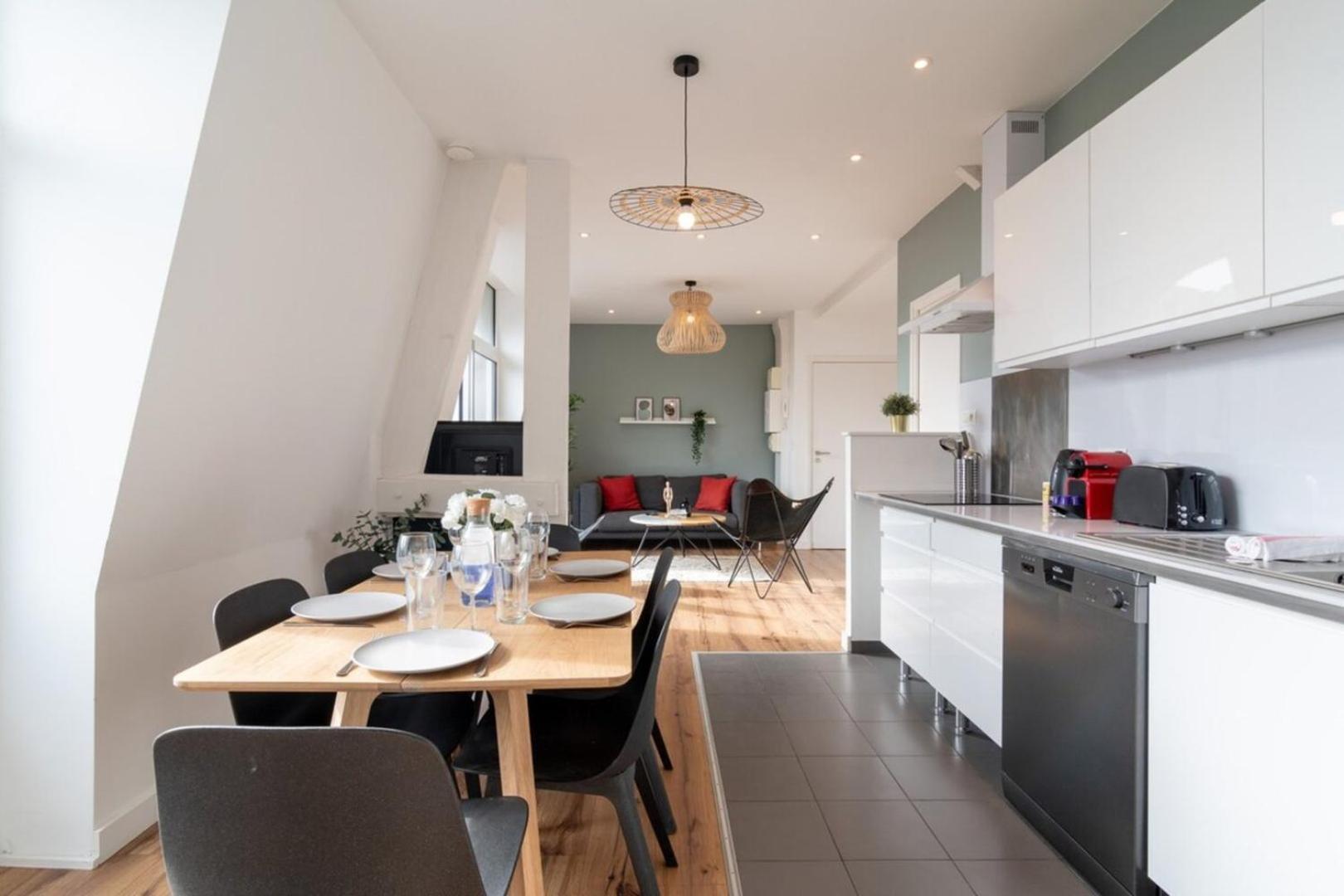 Marcq En Baroeul - Superb Apartment + Parking Εξωτερικό φωτογραφία